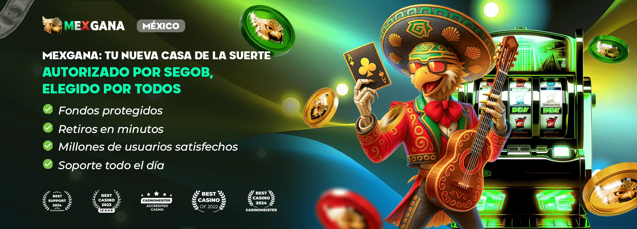 Mexgana Casino banner